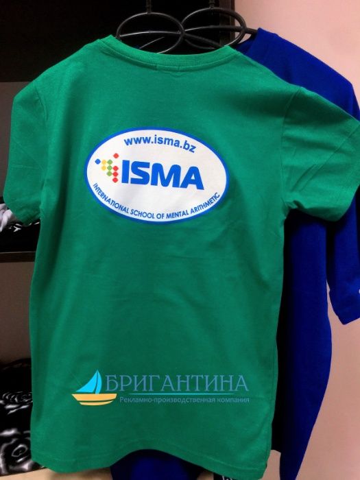 Печать на футболках Алматы