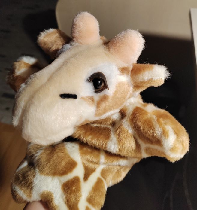 Жираф кукла перчатка