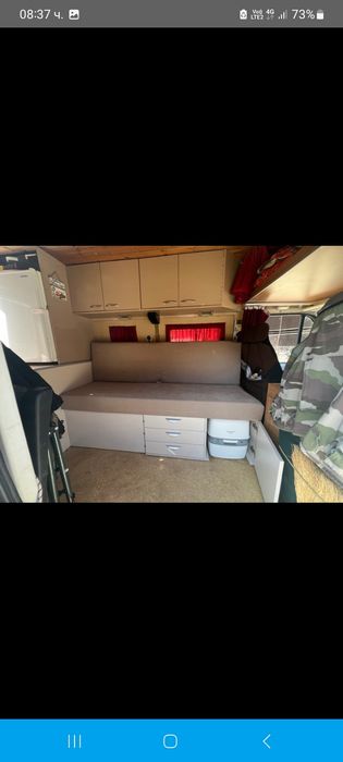 Бус - кемпер, за къмпинг и риболов