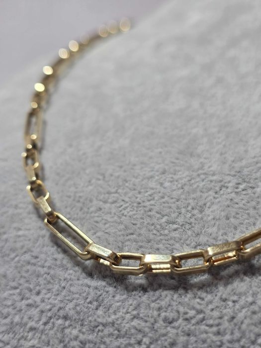 Lanț din Aur Galben 14K cu Design Modern