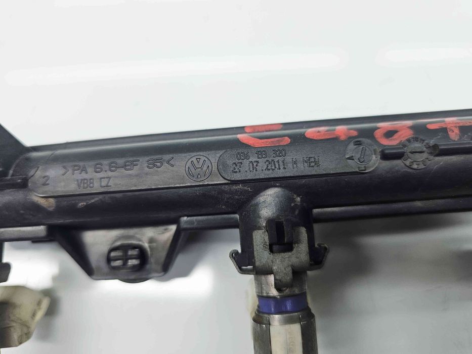 Rampa injectoare Volkswagen Golf 6 (5K1) [Fabr 2009-2013]036133320 1.4