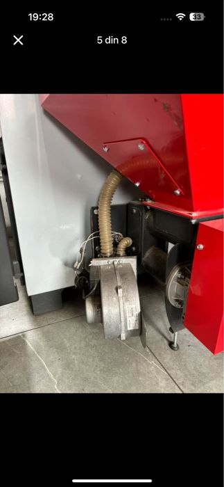 Centrala lemn si peleti 60 kw