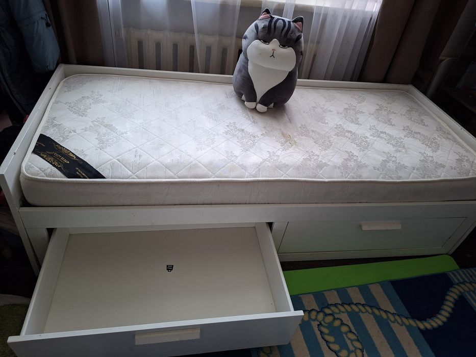 Кровать IKEA Бримнэс, 80x200 см