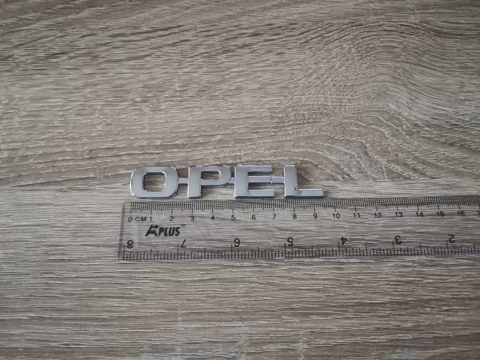Надпис лого Опел OPEL стар стил