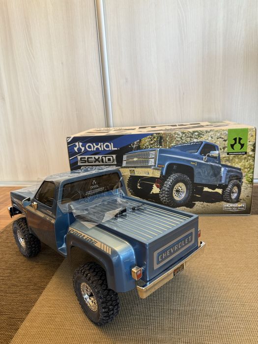 1/10 SCX10 III Pro-Line 1982 Chevy K10 4X4 Rock Crawler Brushed masina