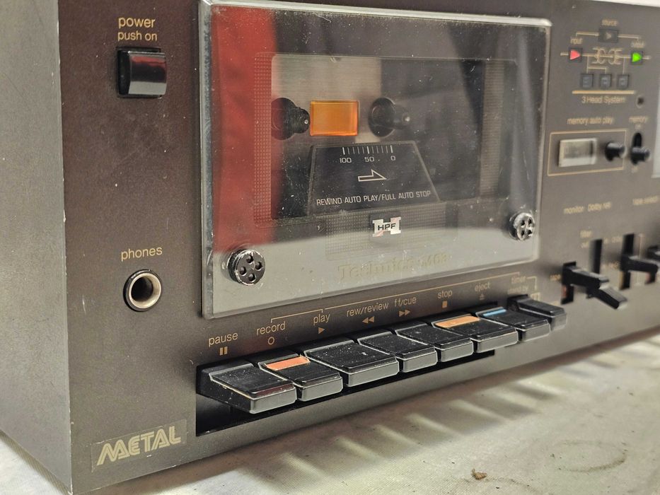 Deck Technics RS M63 3 capete Osaka Japan