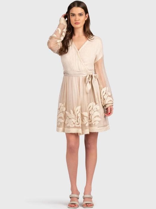 Копринена рокля Guess