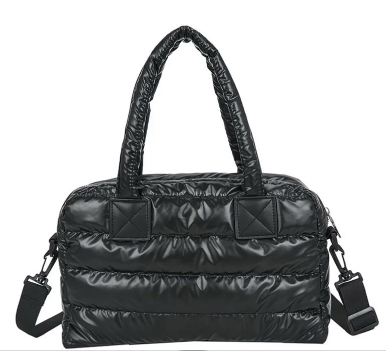 Сумка шоппер нейлон, плащевка черный