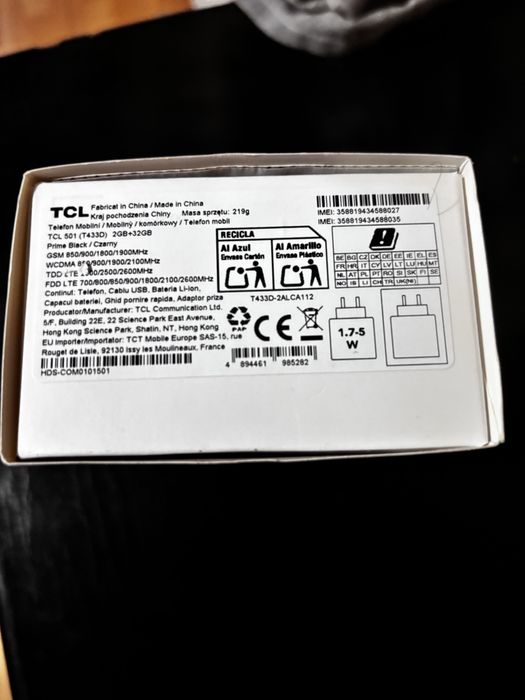 Vand telefon TCL 501 nou sigilat