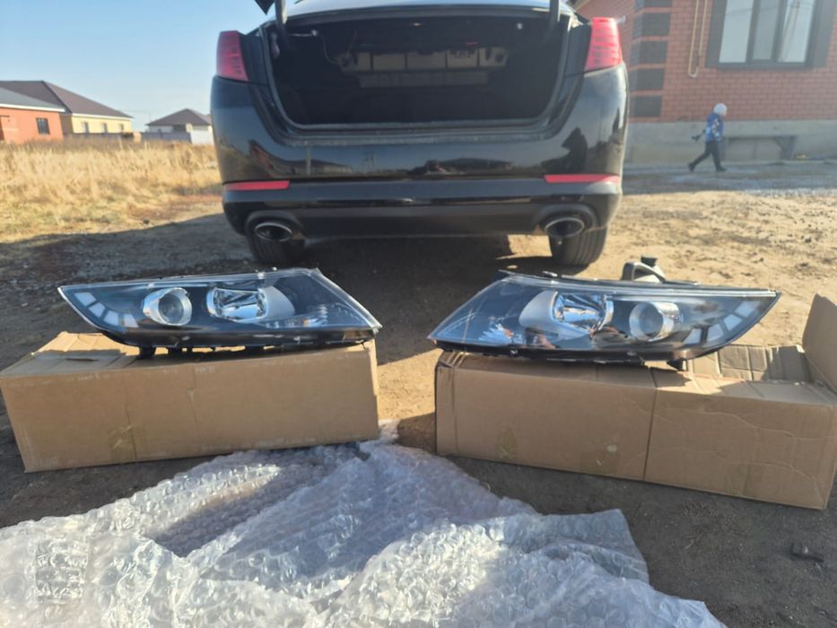 kia optima новые фары