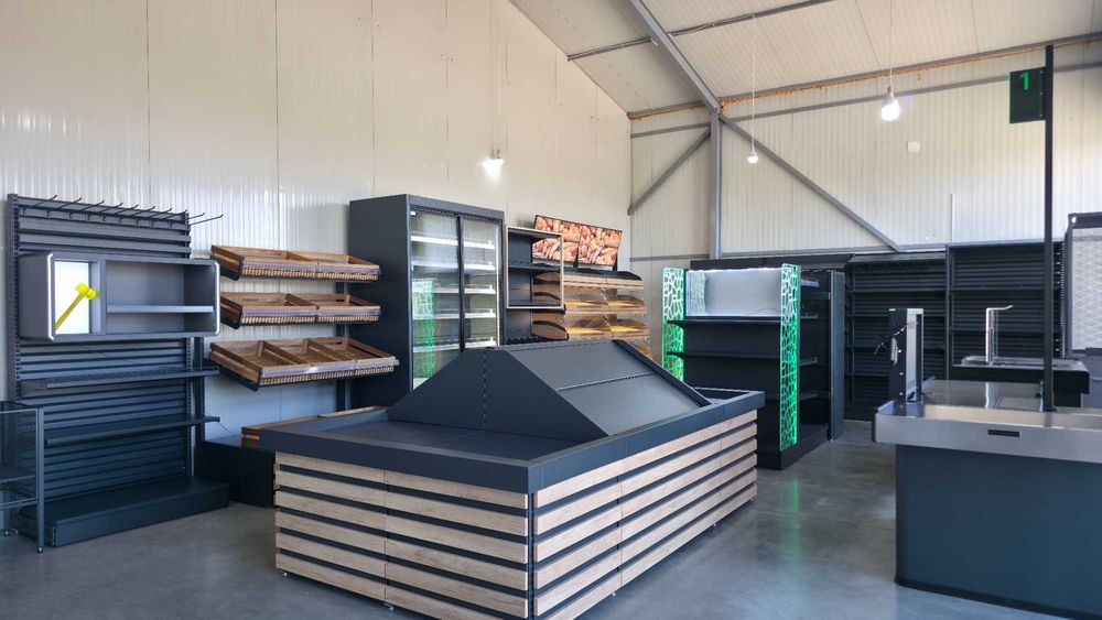 Rafturi PREMIUM , Rafturi magazin , Rafturi paine , fructe si legume , panificatie SHOWROOM