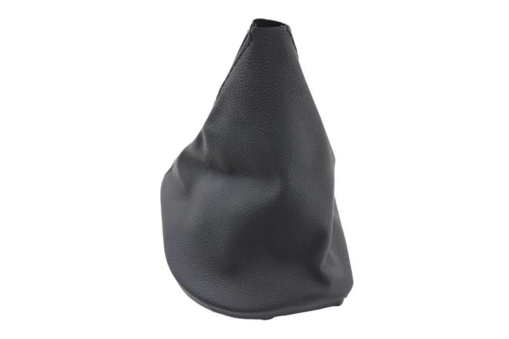 Кожен маншон кожичка за скоростен лост черен БМВ BMW 5 E60 E61 2003+