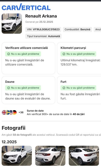 Renault Arkana  08/2022 145ch 129km ca NOU