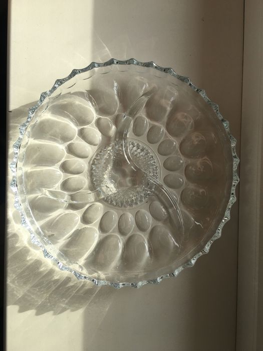 Менажница стеклянная