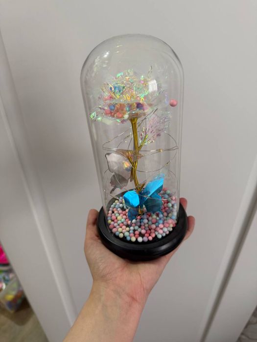 Роза в колбе подарок