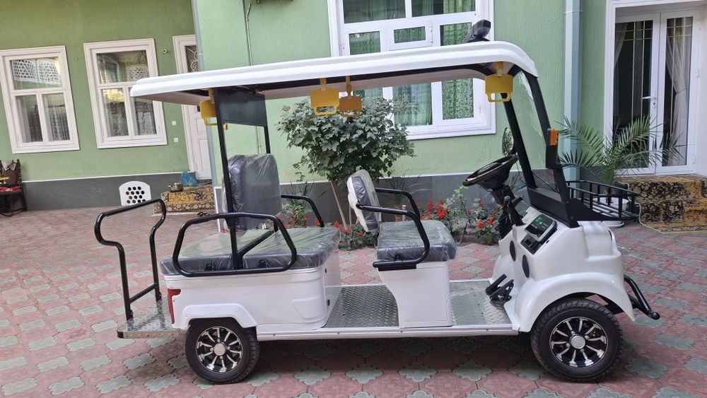 ЭЛЕКТРОГОЛЬФКАР  6 КИШИ лик

 Максимал тезлиги: соатига 50км
Тулик зар