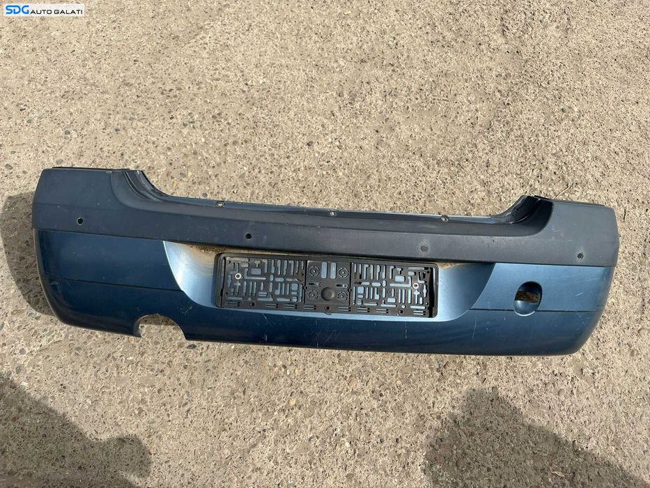 Bara Spoiler Spate cu Locas Senzori Parcare cu Imperfectiuni Dacia Logan 1 Berlina Sedan 2004 - 2008 Culoare Albastru Gri [X3373]