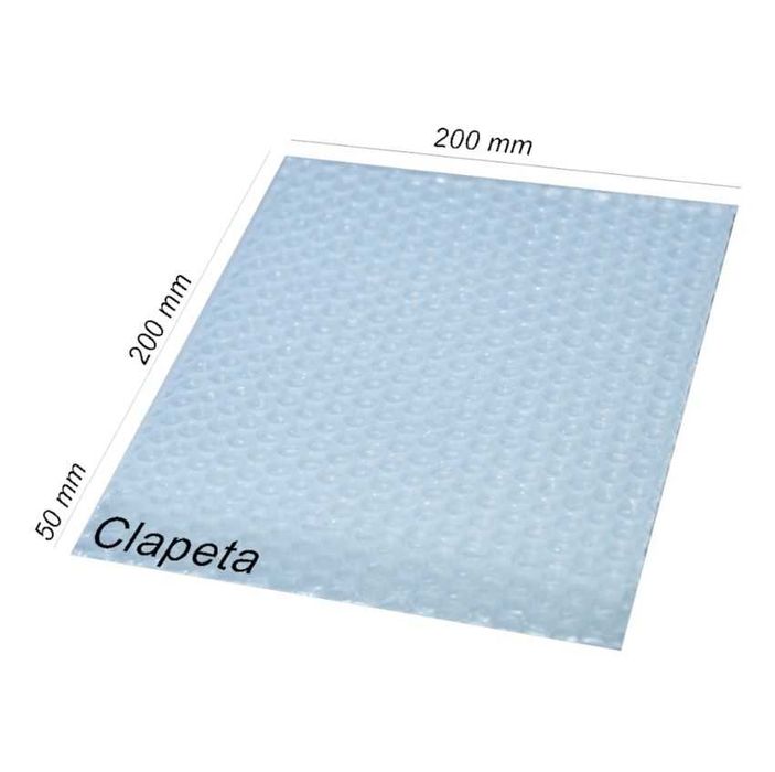 Set 50 pungi din folie cu bule, 200 x 200 mm, cu clapeta