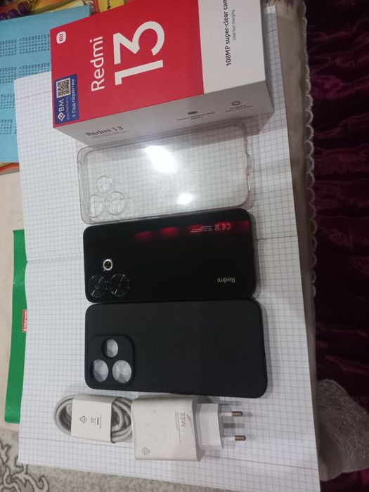 REDMI 13  1 xaftalig yangi