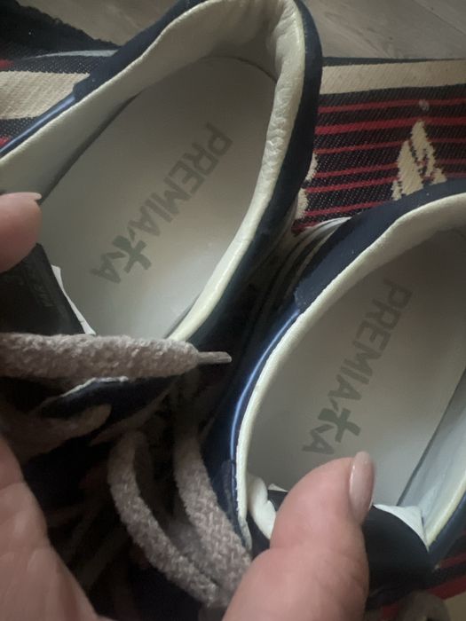 Кроссовки Премиата в отличном состоянии .