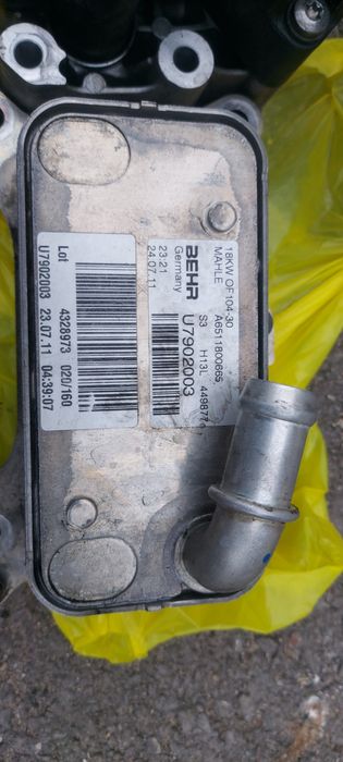 Маслен охладител за mercedes 651