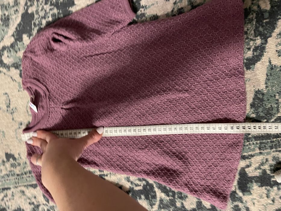 Rochie lana mov copil 2-3 ani