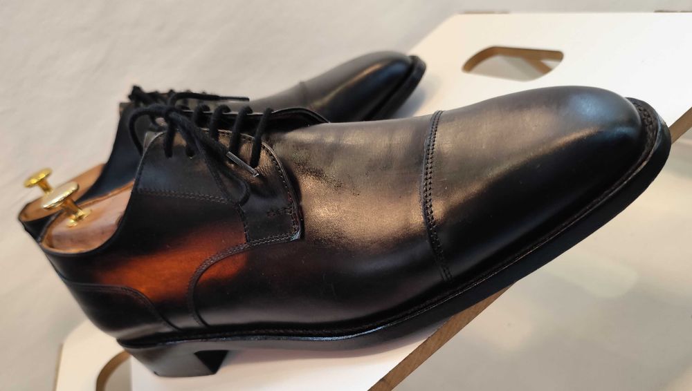 Pantofi cap toe 45 de lux Ludwig Reiter lucrati manual piele naturala