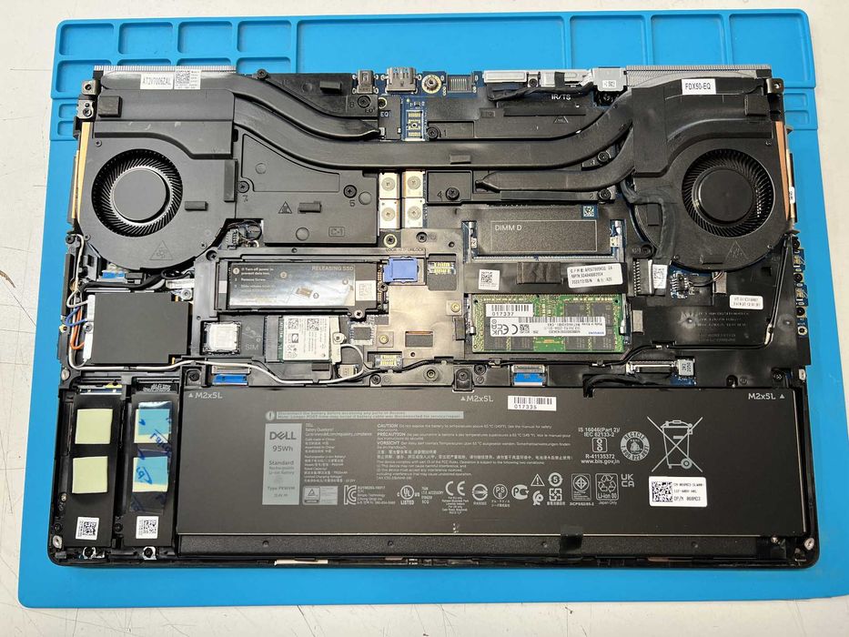 Dell Precision 7550 15.6" i7-10750H 32GB 1TB RTX4000 с Гаранция