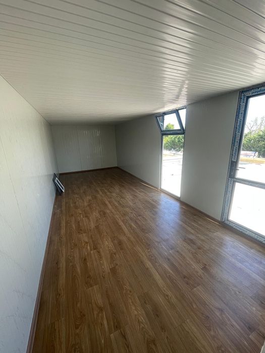 Container containere birou vitrina spațiu comercial showroom fast food