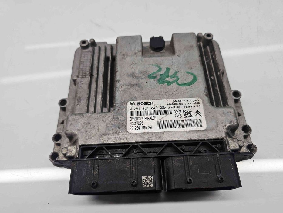 Calculator motor ECU  PEUGEOT 3008 [Fabr 2009-2016] 9809478580 1.6 HDI