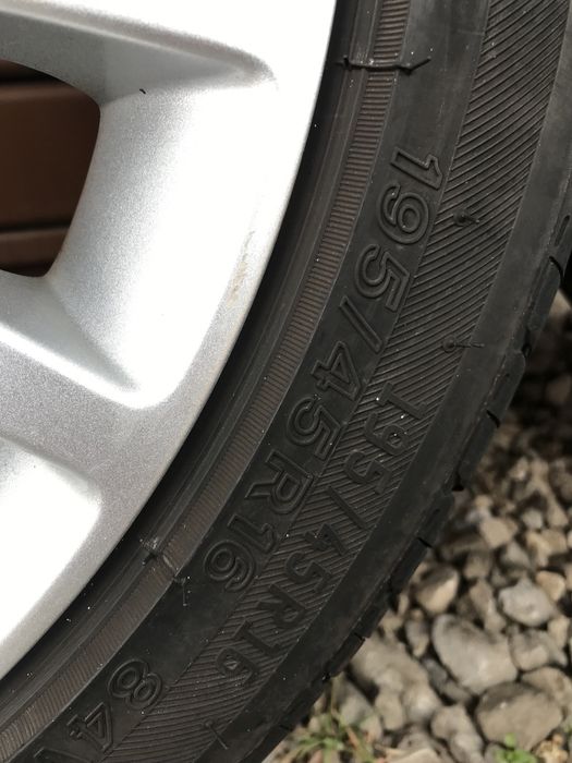 Гуми с алуминиеви джанти за Фиат 500,Fiat 500,195/45R16