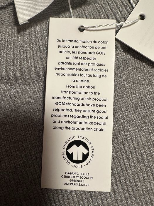 Pulover Ami cu etichete