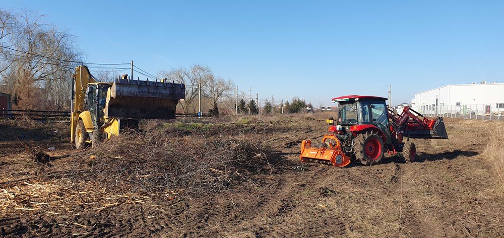Curatare -  igienizare - defrisare - decopertare - nivelare terenuri
