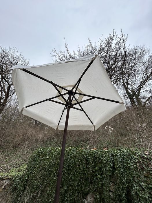 Ръчно правен градински чадър