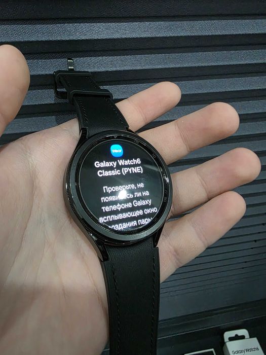 Samsung Galaxy Watch 6 Classic 47mm Black — как новые, оригинал,