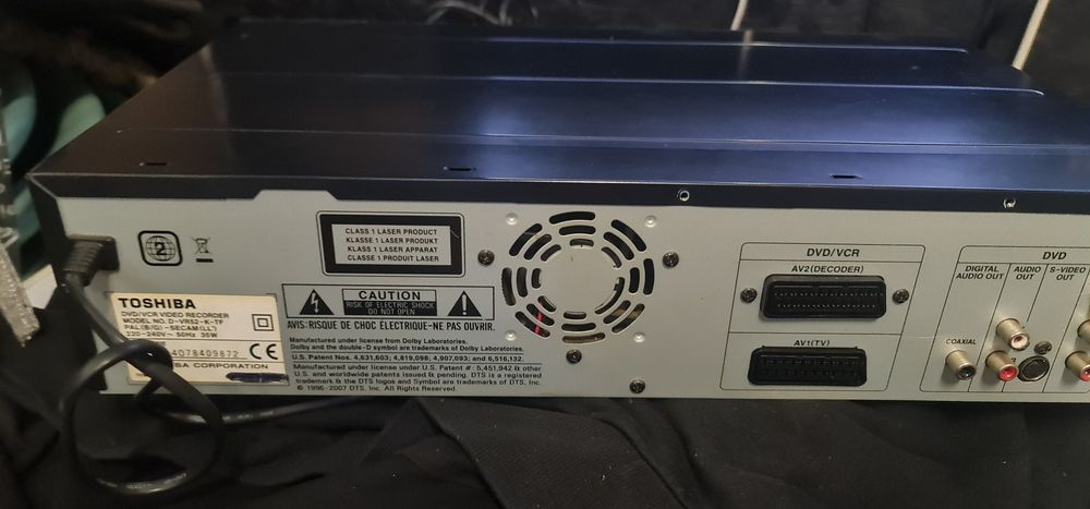 Video dvd recorder Toshiba