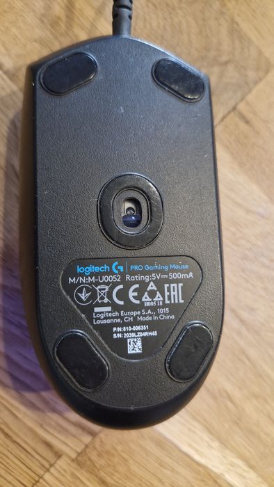 Mouse Gaming Logitech Pro