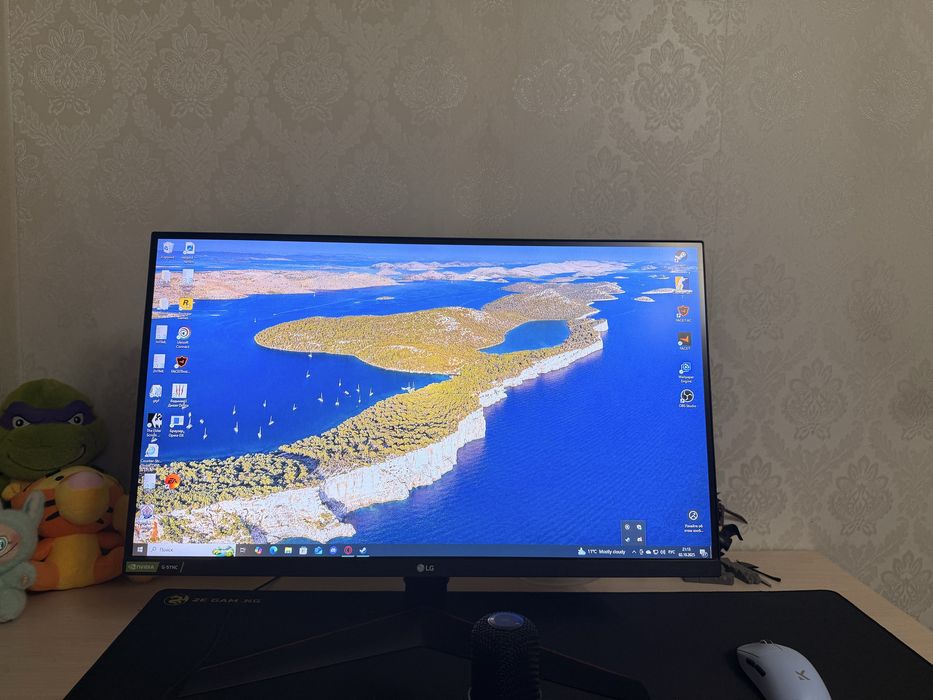 Монитор LG 27GP750-B черный