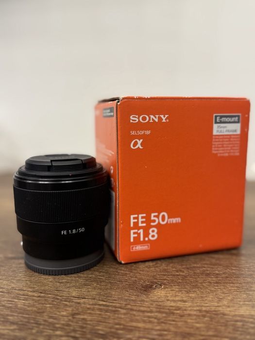 Объектив Sony FE 50mm f/1.8 SEL50F18F