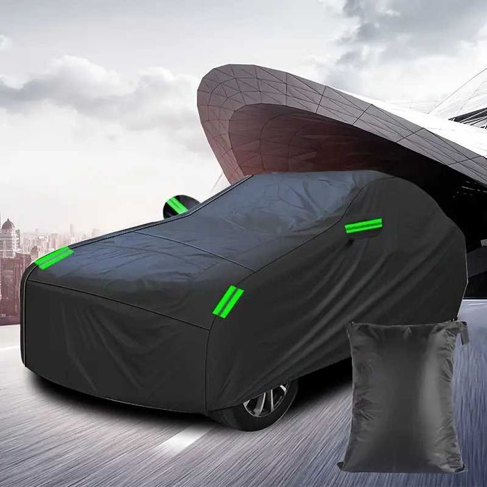 Prelata husa auto neagra Oxford Premium  M 430x170x150cm 120 lei, L 480x175x150cm 130 lei. XL 510-540x175x150cm 140 lei, XXL 580x175x150cm 150 lei.