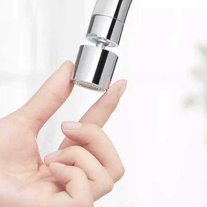 Аератор за смесител за кухня или баня, подвижна 360°,регулируема струя