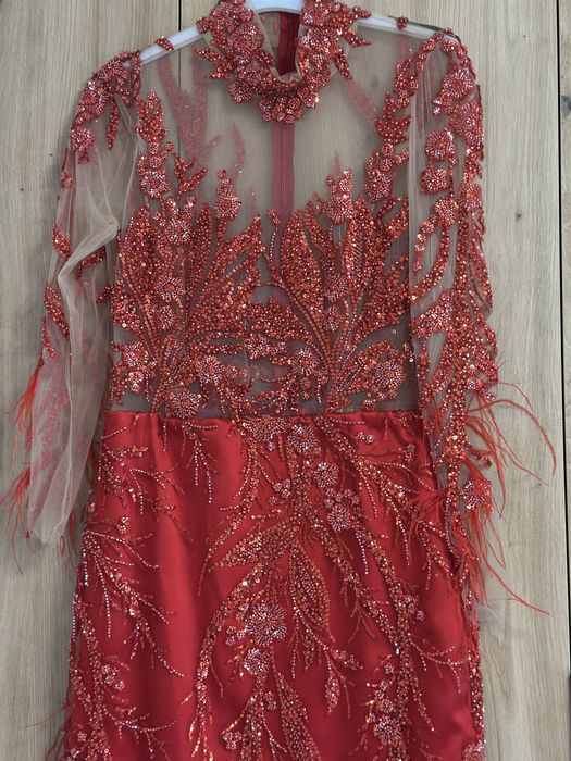 Rochie elegantă, model unicat pe comandă, măsura 40