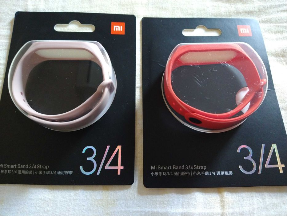 НОВИ! ОРИГИНАЛНИ Xiaomi Mi Band 3/4 и 5/6/7 силиконови каишки