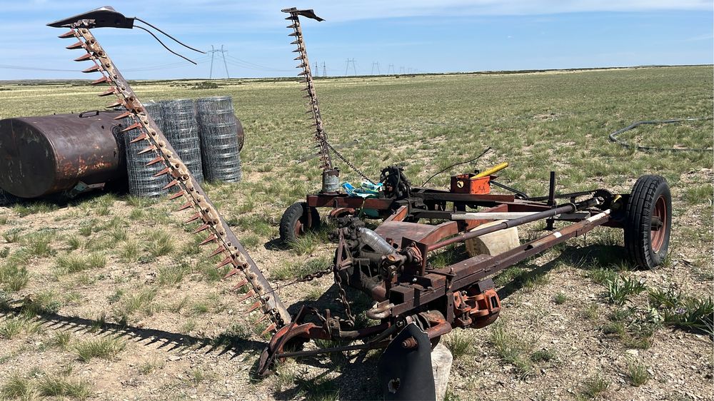 Трактор т 40 с косилкой