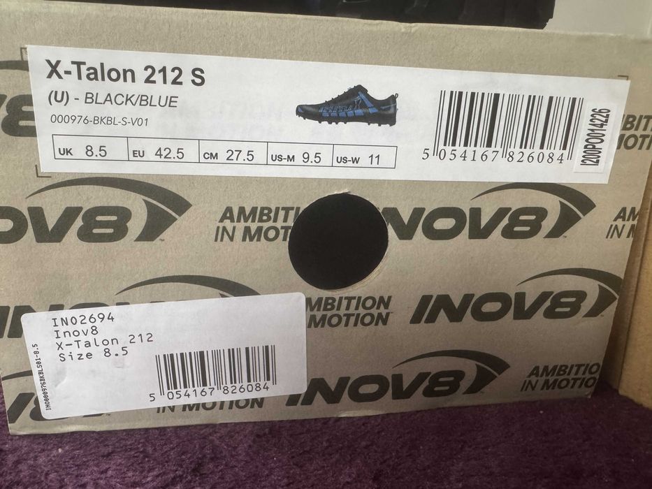 INOV8 X-Talon 212 , Marime 42.5 , Noi , in cutie !!!