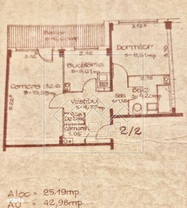 Apartament 2 camere, decomandat, la cheie, zona buna