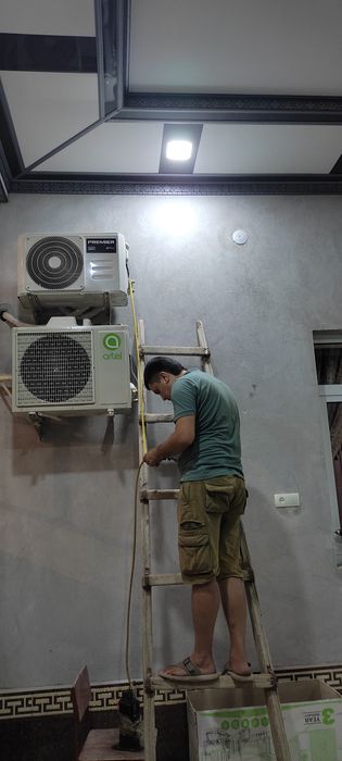 РЕМОНТ и Установка кондиционер(ЗИМА-ЛЕТО)  remont Kondisioner