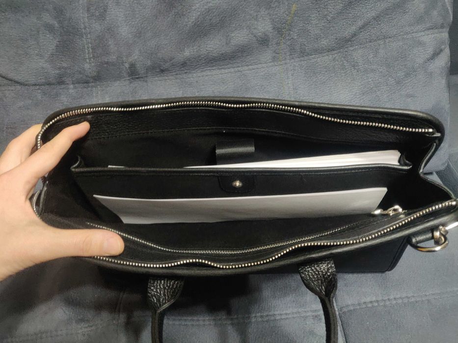 Сумка кожаная мужская