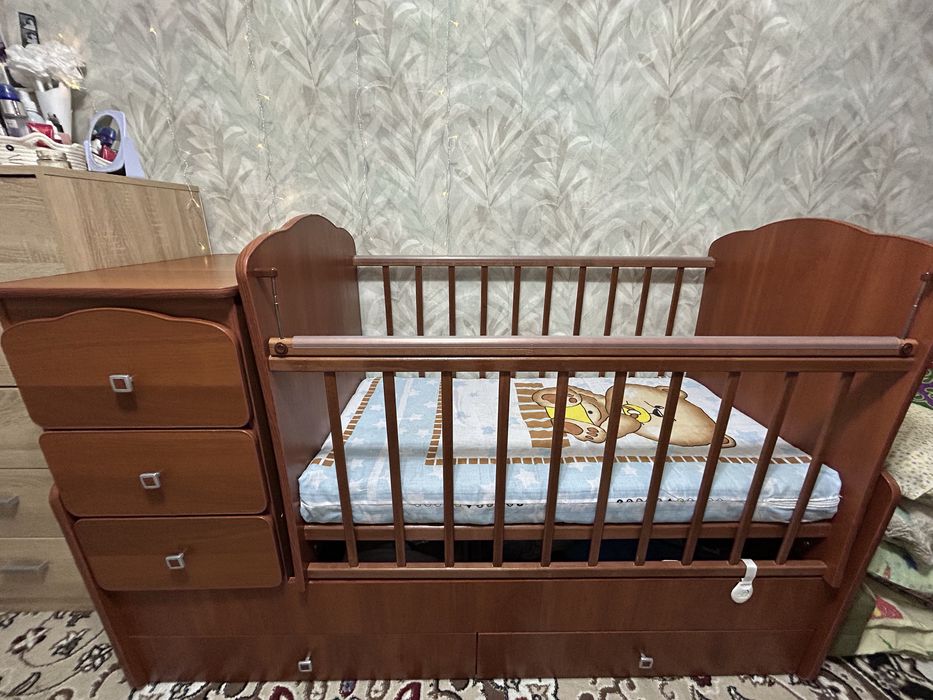 Детская кровать 2в1