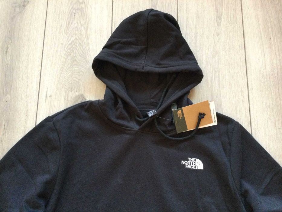 НОВ оригинален черен памучен суичър блуза THE NORTH FACE размер L от САЩ